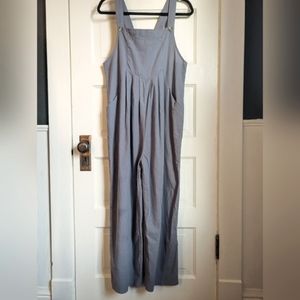 Baggy Loose Cotton Linen Bib Overalls